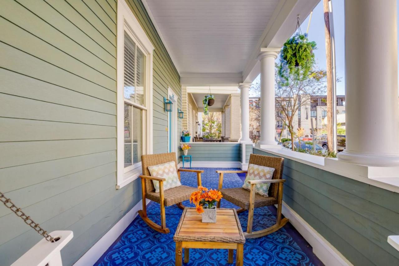 סוואנה Southern Charmer-Historic District Downtown-Front Porch-Walk Score 90!!-Private Parking-1 Minute To Forsyth Park מראה חיצוני תמונה